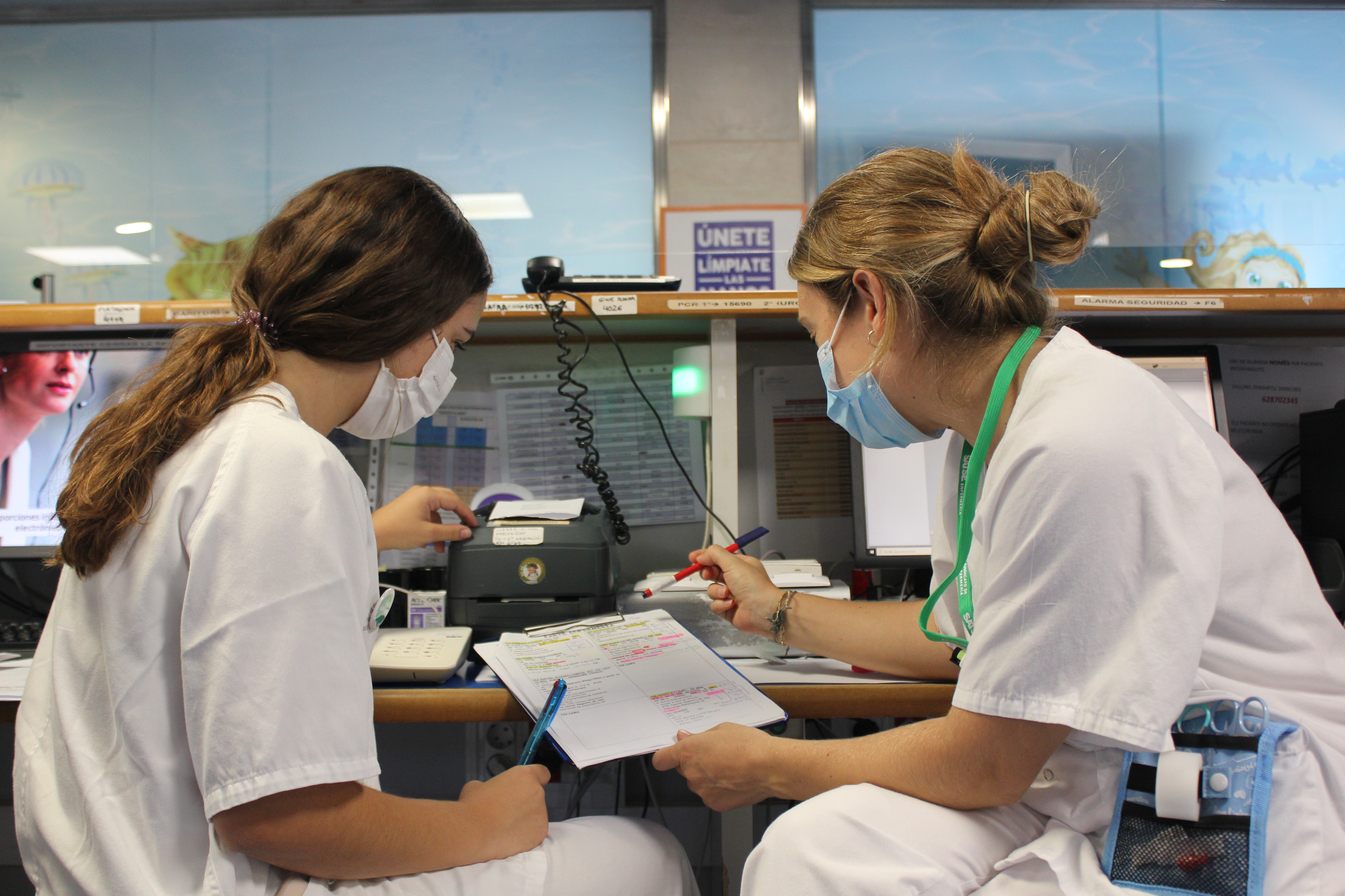 Enfermeras historial paciente Inca