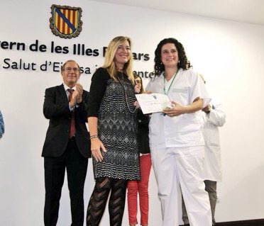 Ana Ribas, ganadora concurso de ideas de la Unidad de Seguridad del Paciente de Ibiza y Formentera